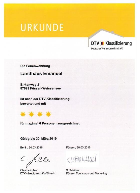 Landhaus Emanuel Füssen 외부 사진